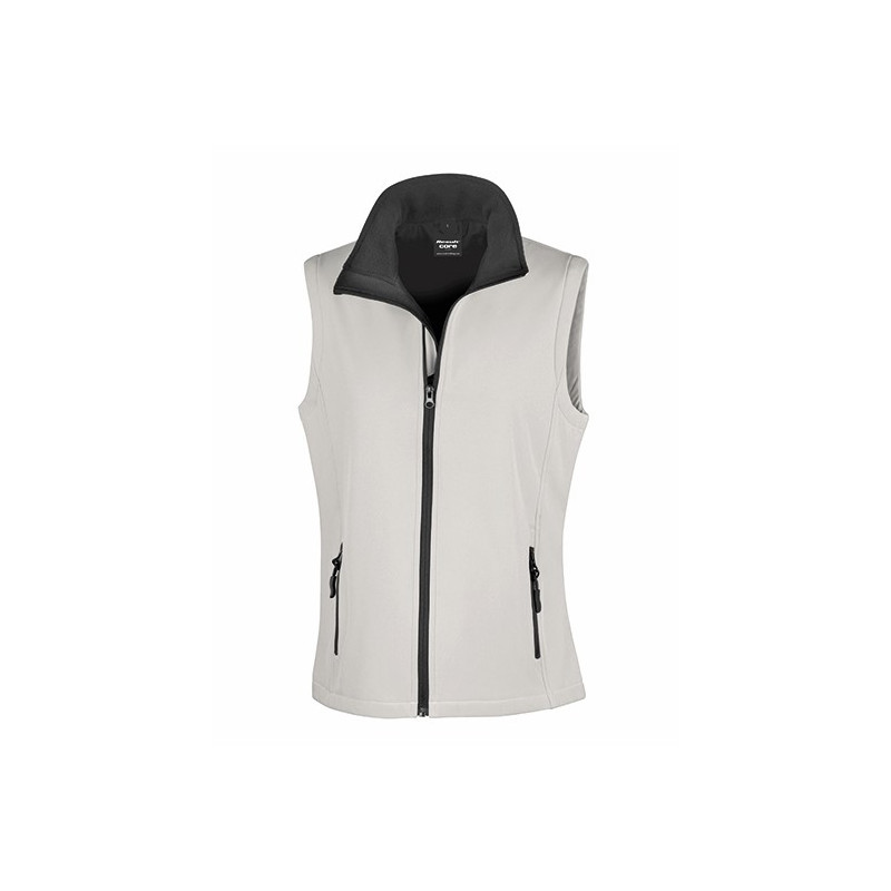 Ladies` Printable Soft Shell Bodywarmer