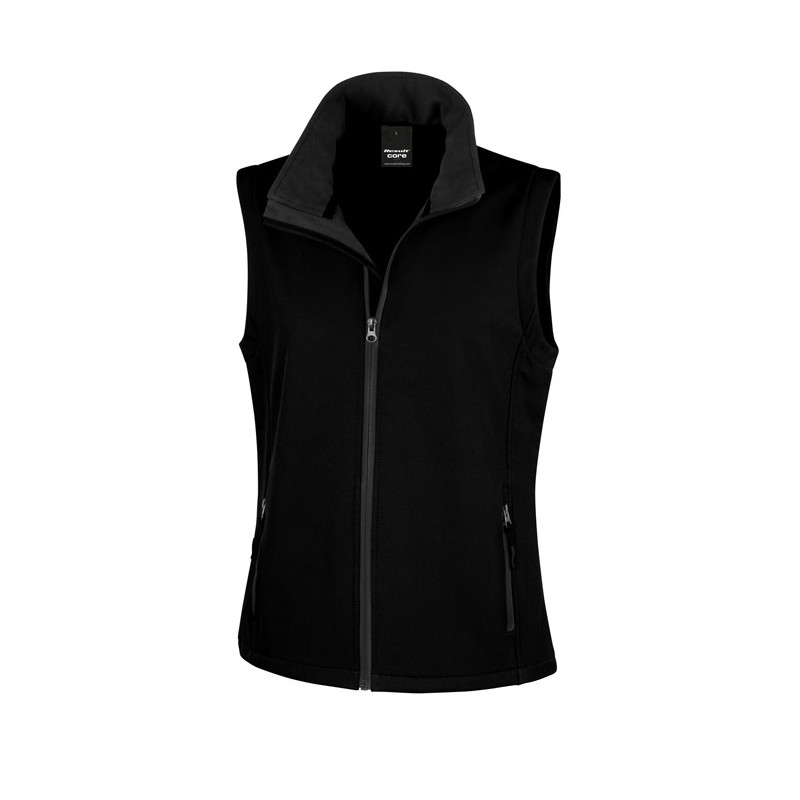 Ladies` Printable Soft Shell Bodywarmer