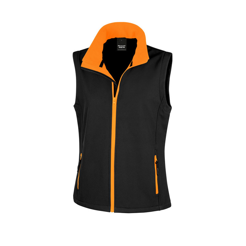 Ladies` Printable Soft Shell Bodywarmer