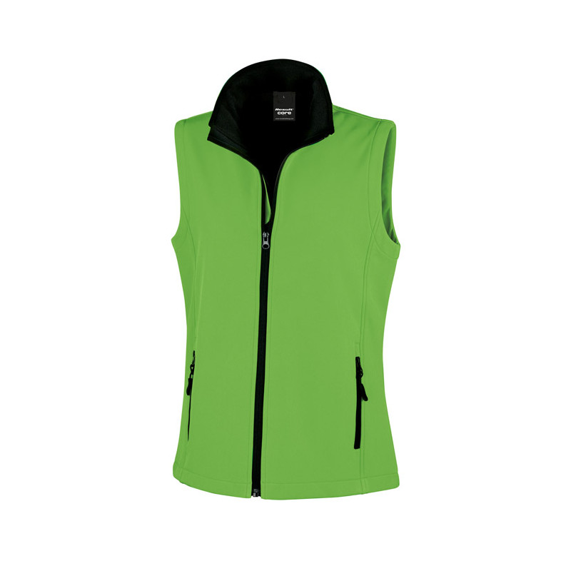 Ladies` Printable Soft Shell Bodywarmer