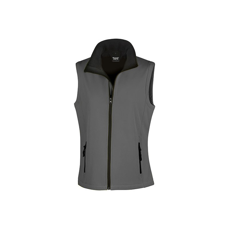 Ladies` Printable Soft Shell Bodywarmer