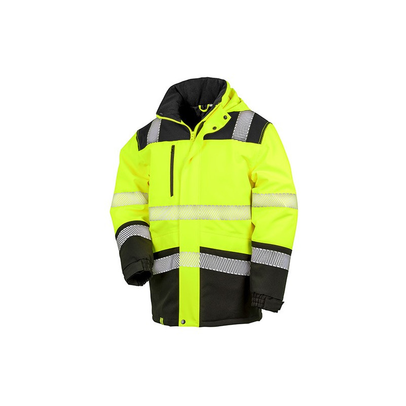 Printable Waterproof Softshell Safety Coat