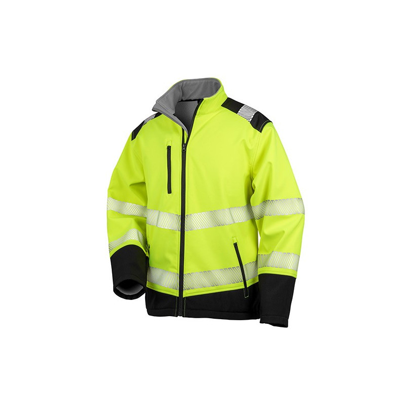 Printable Ripstop Safety Softshell Jacket