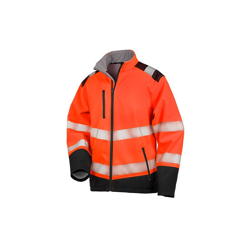 Printable Ripstop Safety Softshell Jacket