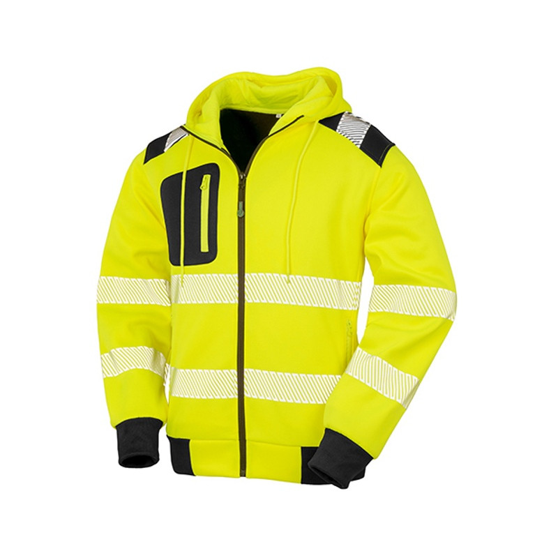 Zipped Safety Hoody