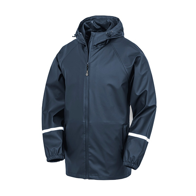 Prism PU Waterproof Jacket with Reflective Bands