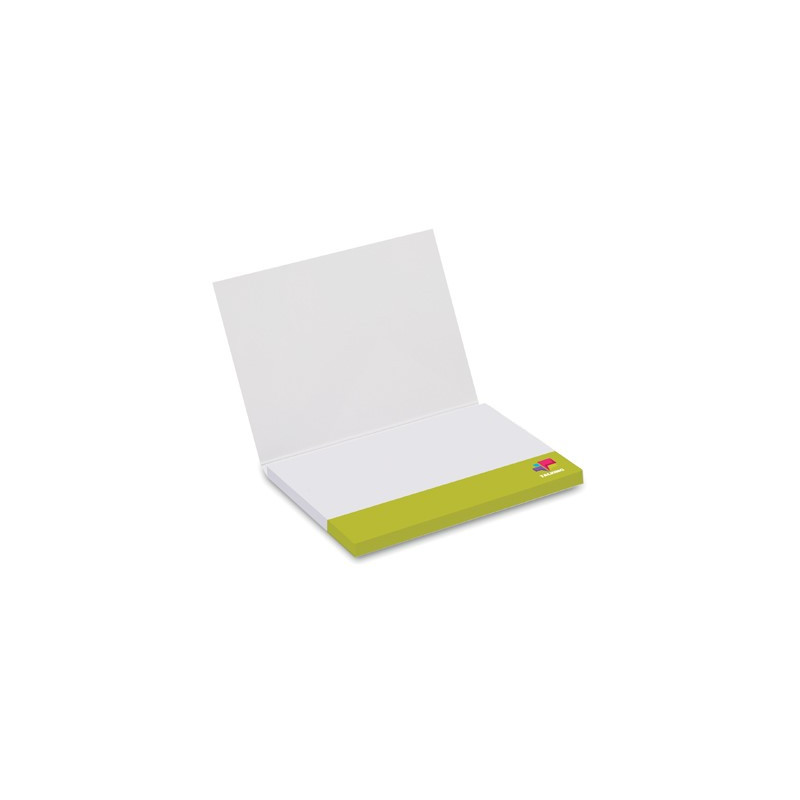 Soft cover sticky note, 50 sheets. Min 250 pcs.