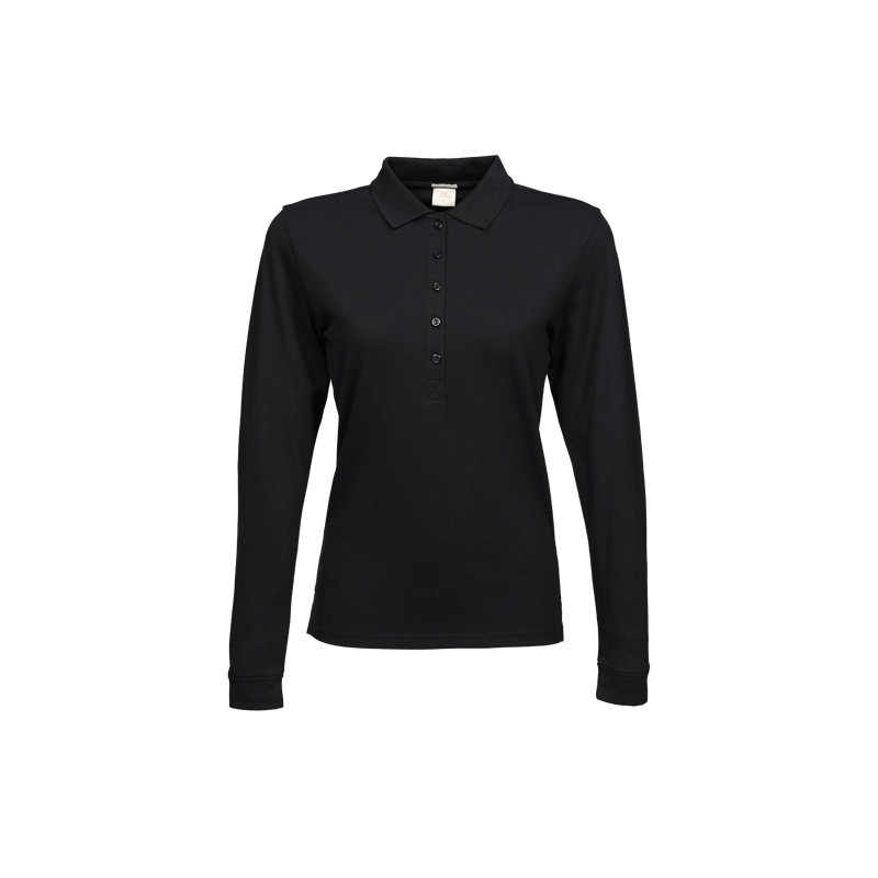 Tee Jays•LADIES` LUXURY STRETCH LSL POLO